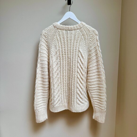 J.Crew Collection Hand-Knit Wool Alpaca Sweater – Women’s - Picture 5 of 9